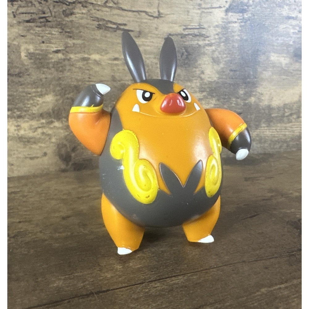 Pokemon McDonalds Promo Figure 2012 - Pignite 3.5" Fire Pig Unova Fast Shipping